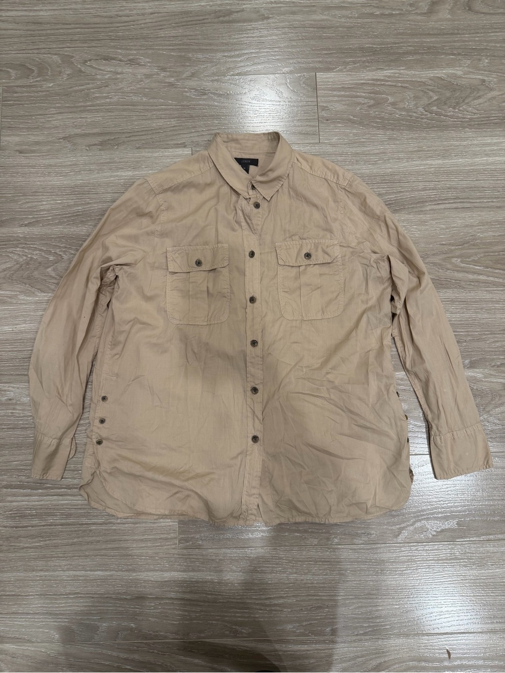 J Crew Button Down Shirt Blouse - Picture 9 of 10